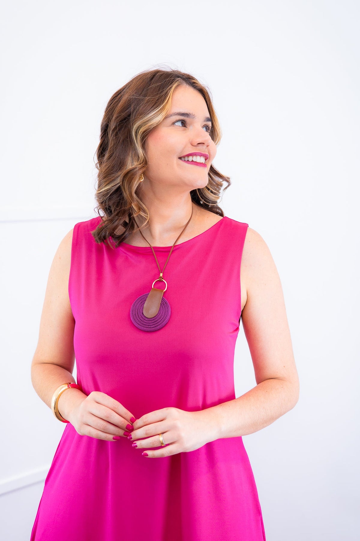 Vestido Sofia - Malha Confort Regata Midi