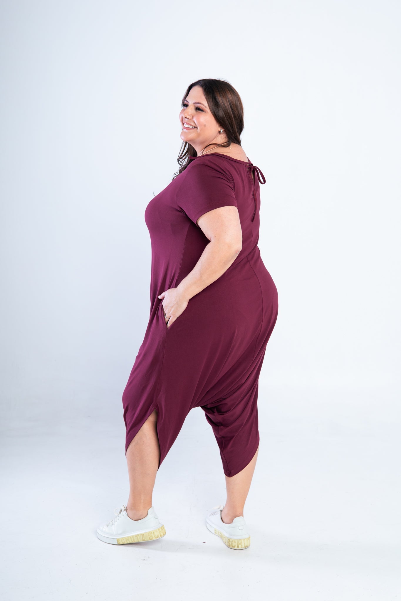 Macacão Fênix - Saruel com Bolsos em Viscolycra