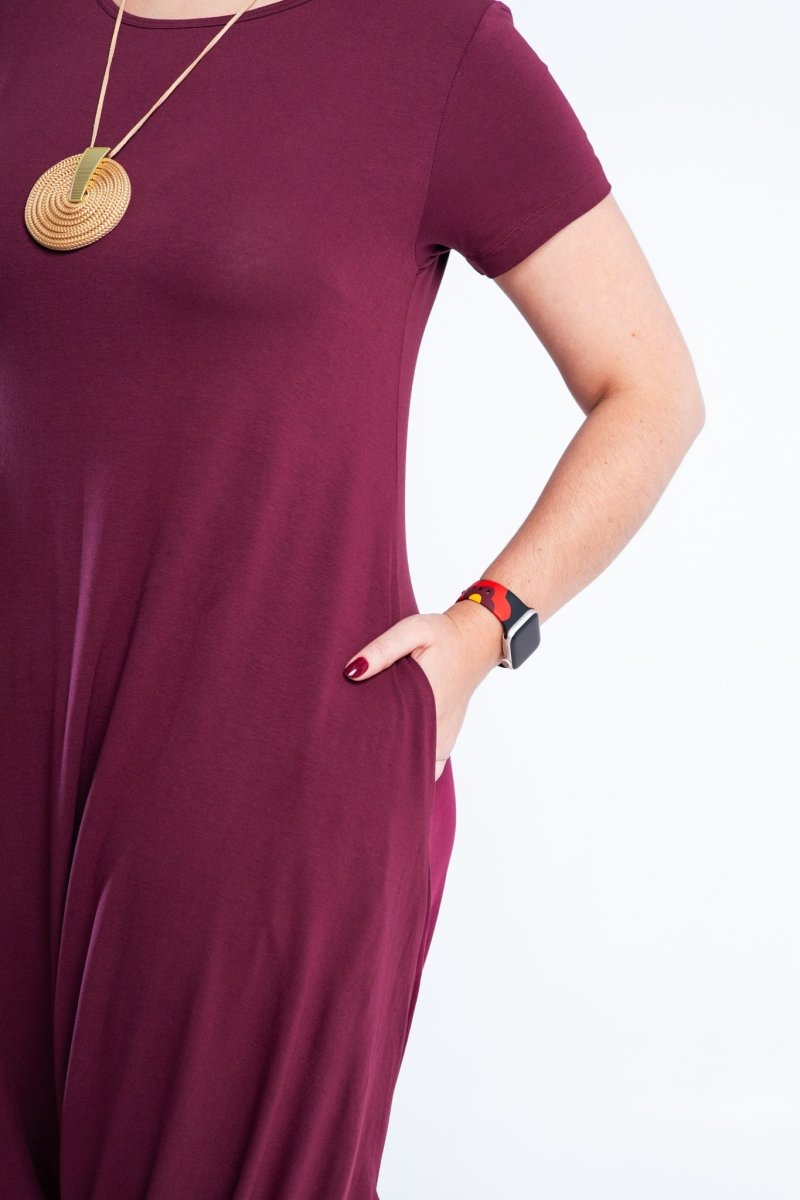 Macacão Fênix - Saruel com Bolsos em Viscolycra