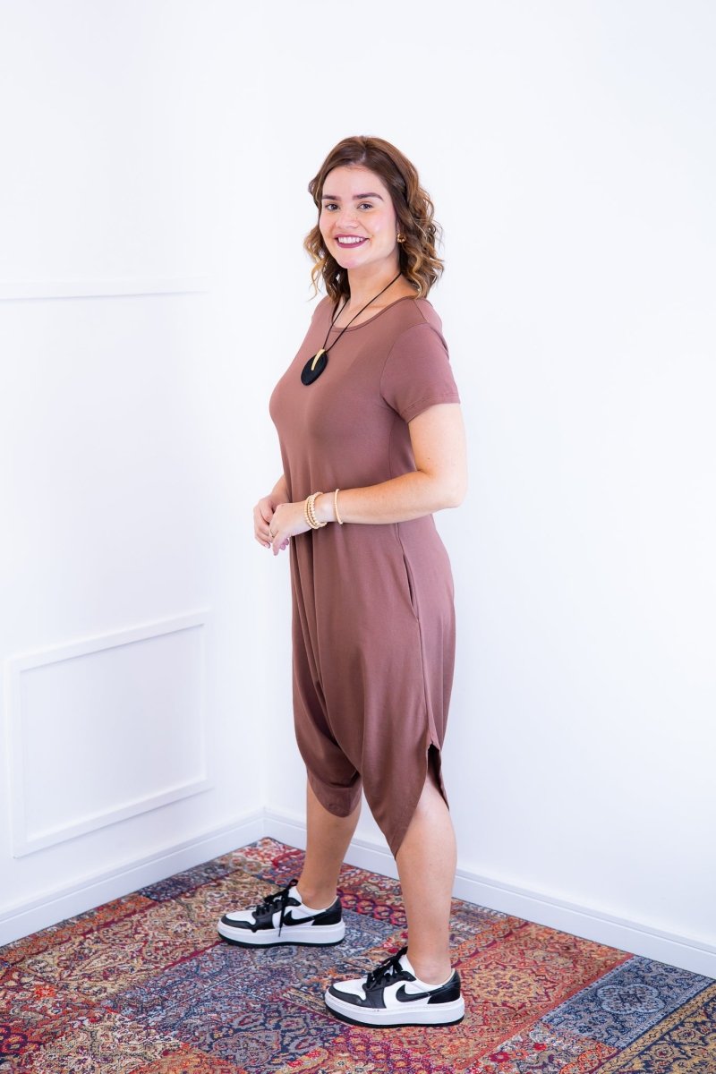 Macacão Fênix - Saruel com Bolsos em Viscolycra