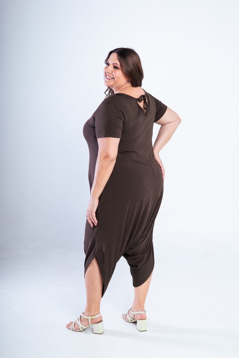 Macacão Fênix - Saruel com Bolsos em Viscolycra