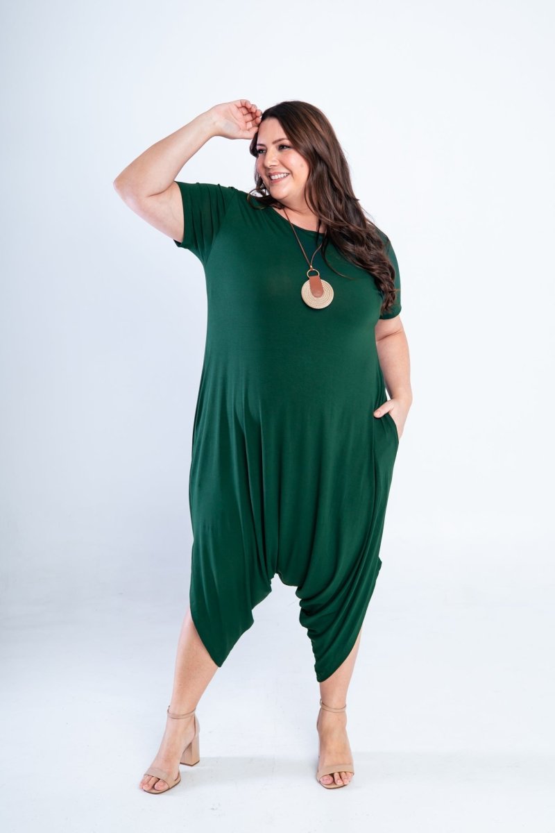 Macacão Fênix - Saruel com Bolsos em Viscolycra