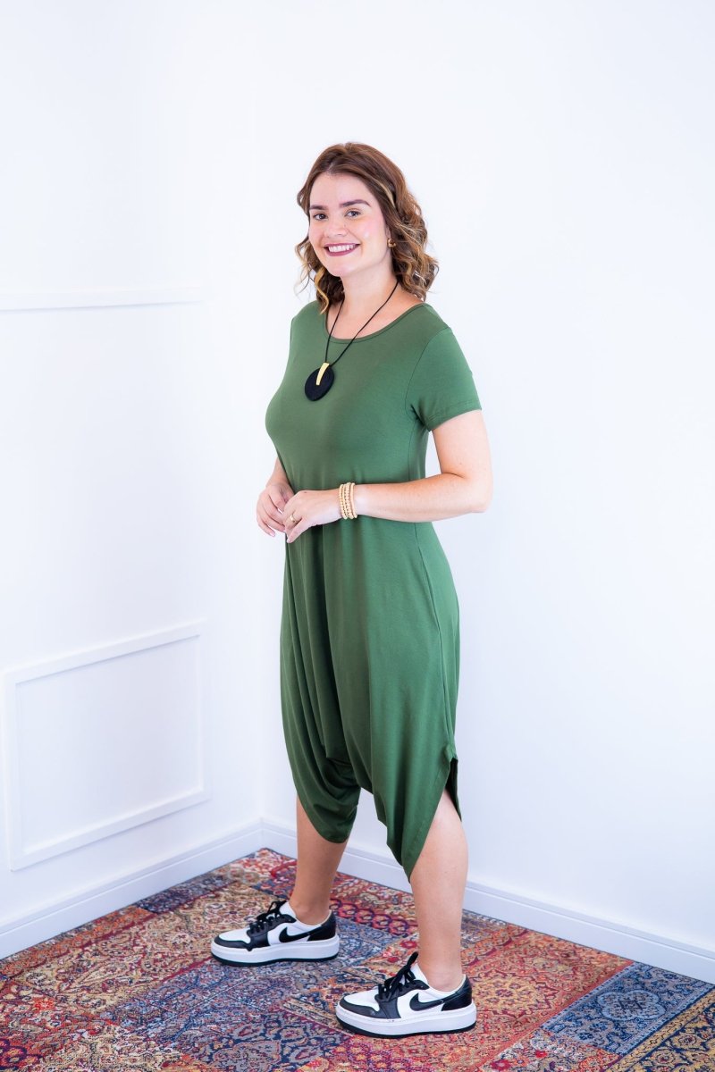 Macacão Fênix - Saruel com Bolsos em Viscolycra