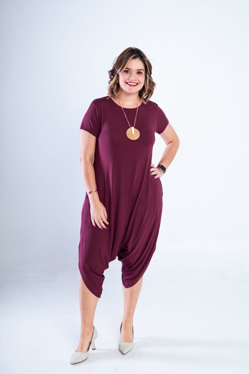 Macacão Fênix - Saruel com Bolsos em Viscolycra