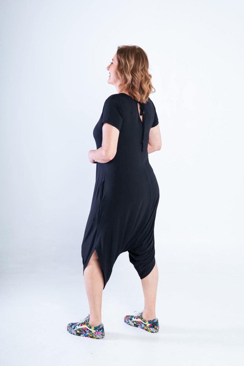 Macacão Fênix - Saruel com Bolsos em Viscolycra