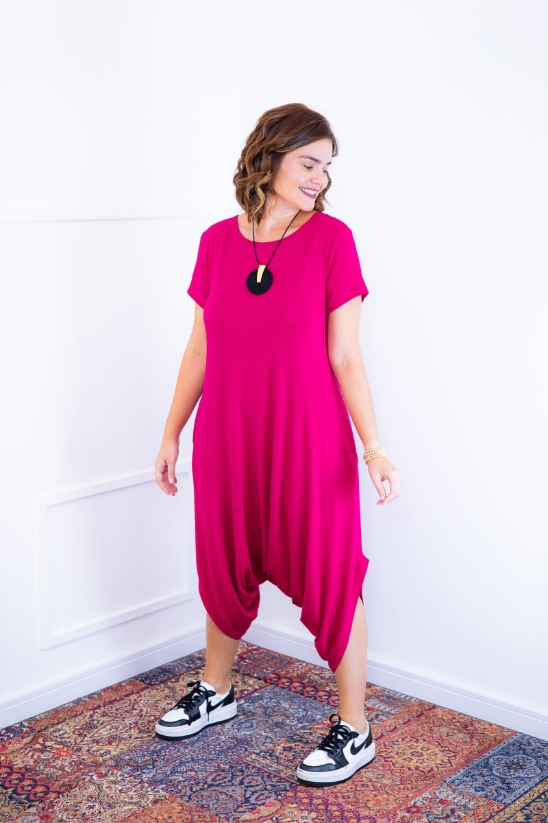 Macacão Fênix - Saruel com Bolsos em Viscolycra