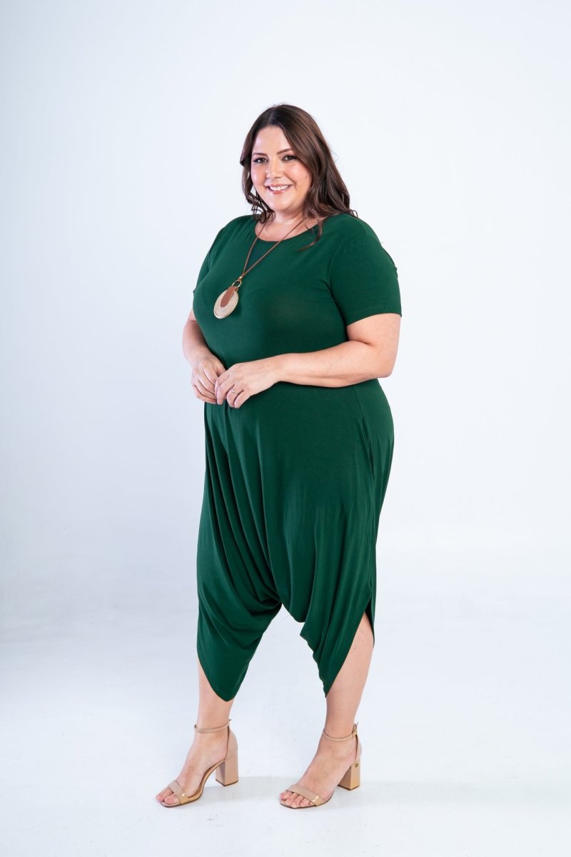 Macacão Fênix - Saruel com Bolsos em Viscolycra