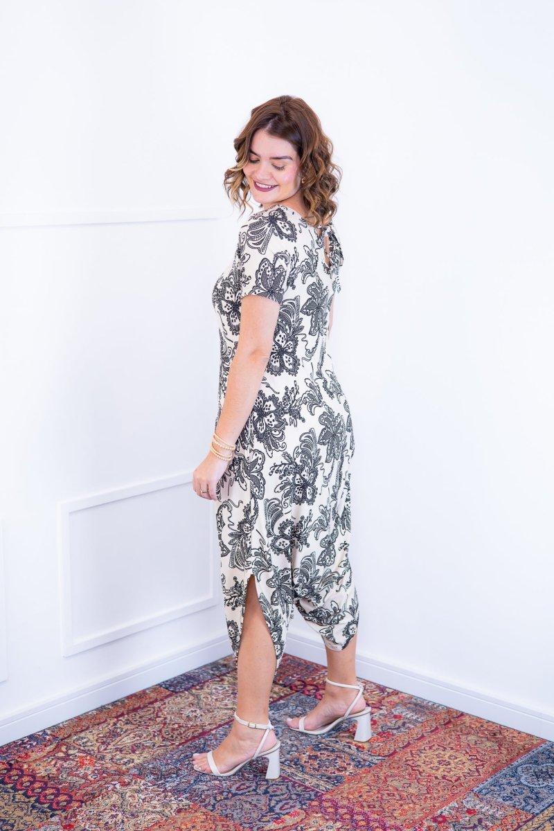 Macacão Fênix - Saruel com Bolsos em Viscolycra