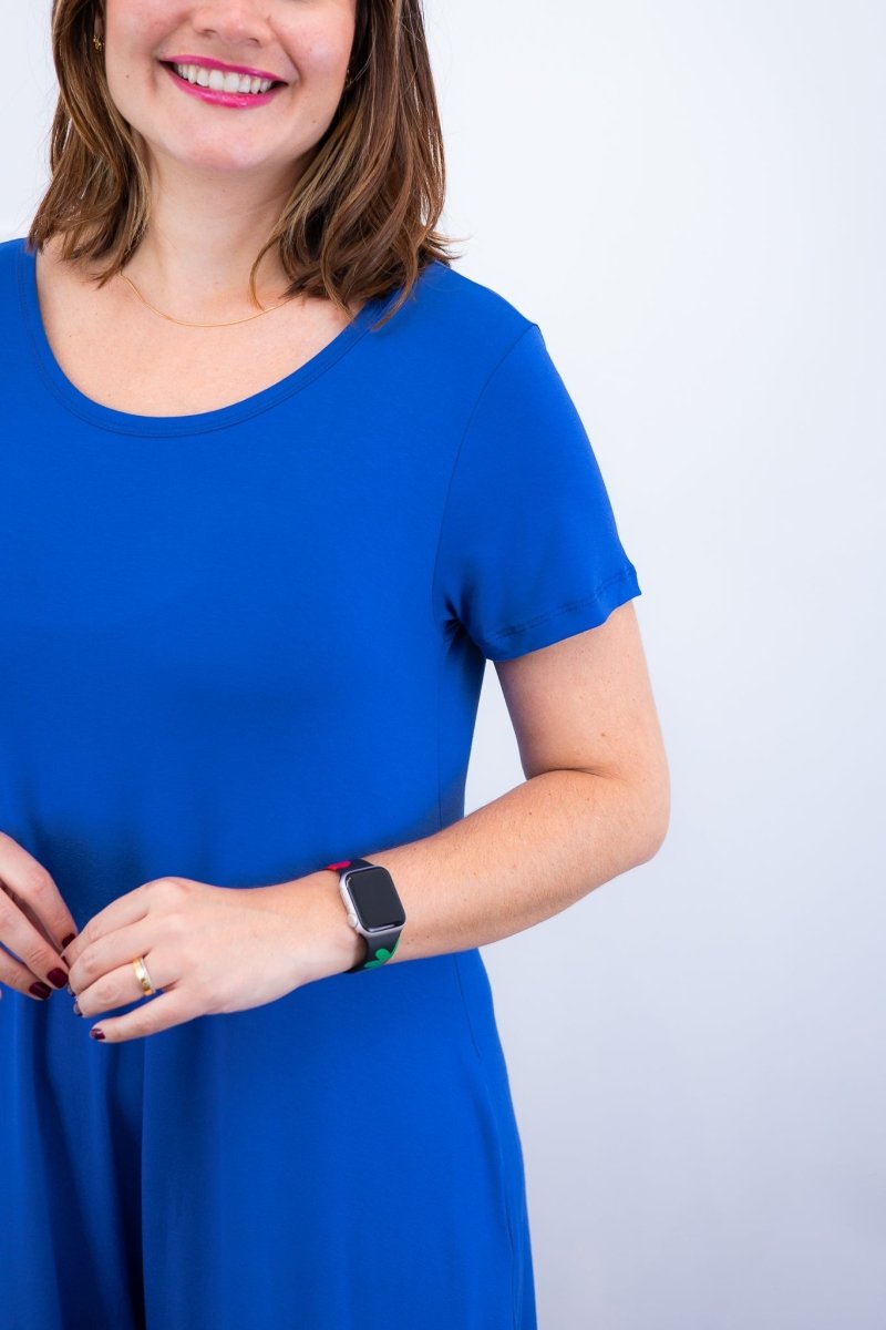 Macacão Origem - Gola Redonda com Barra Triangular em Viscolycra