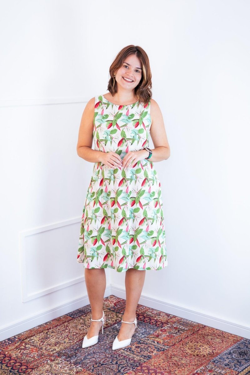 Vestido Sofia - Malha Confort Regata Midi