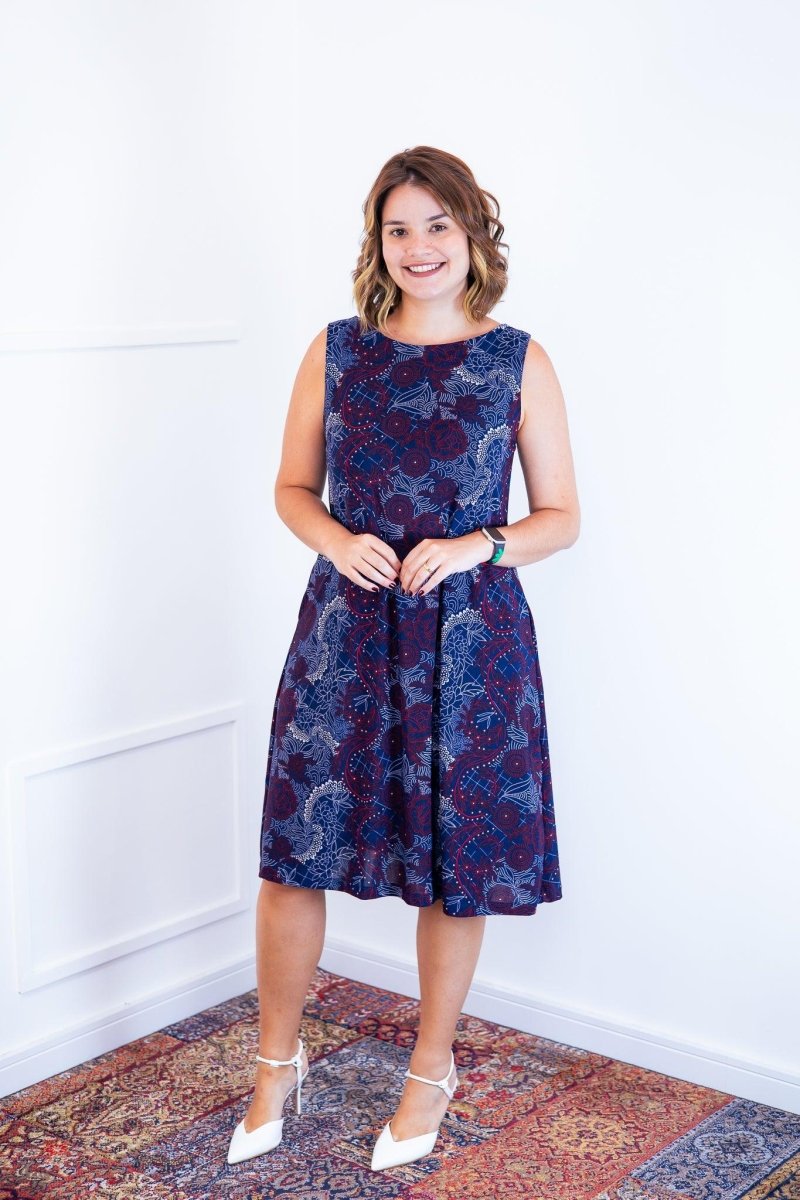 Vestido Sofia - Malha Confort Regata Midi