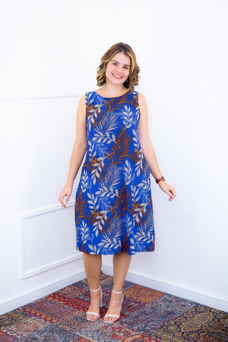 Vestido Sofia - Malha Confort Regata Midi