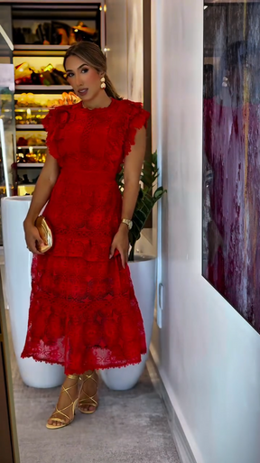 Vestido Mariana Guipir