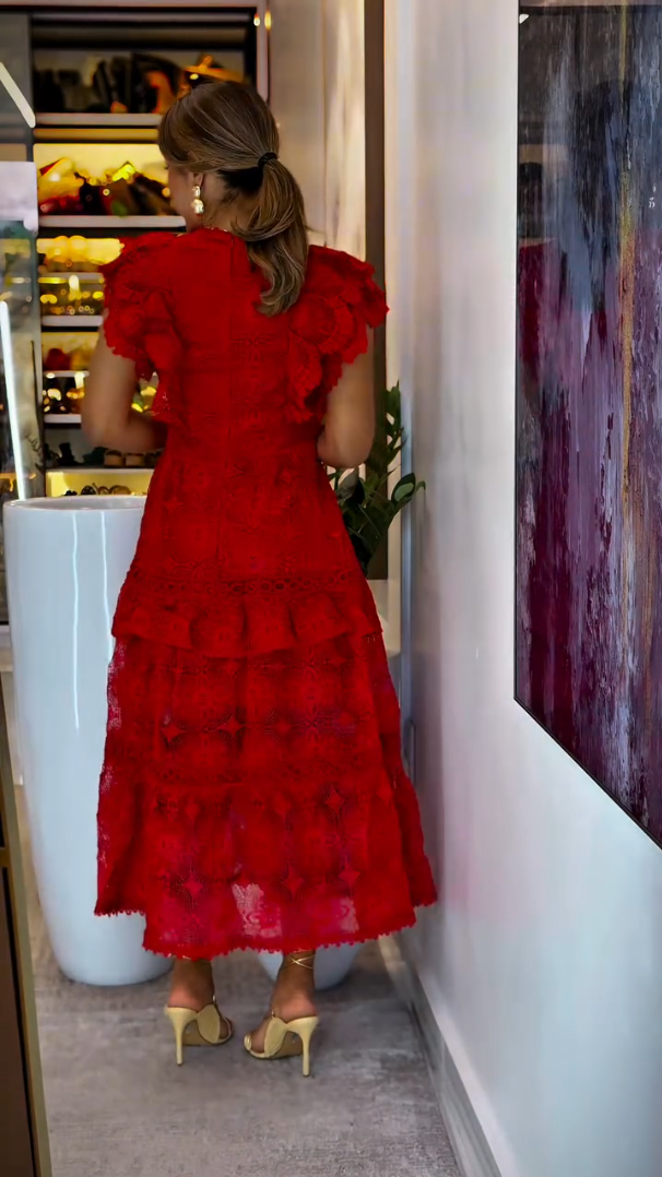 Vestido Mariana Guipir