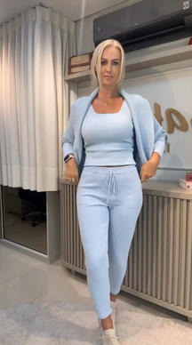 Conjunto 3 peças Monocromático