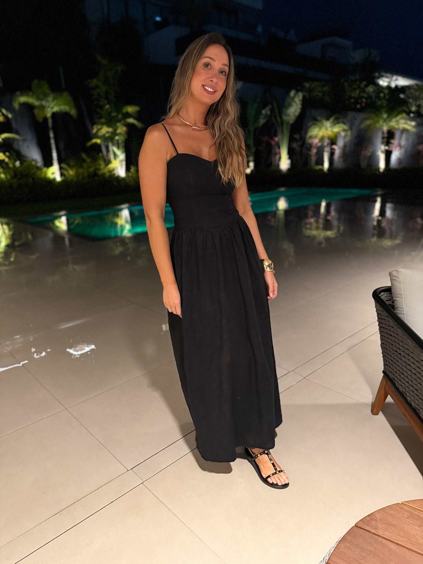 Vestido em Linho Angelica