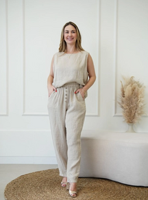 Conjunto Elenice Linho Italiano