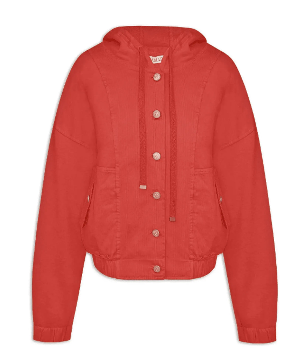 Bomber Biamar em Moletom e Detalhes em Veludo