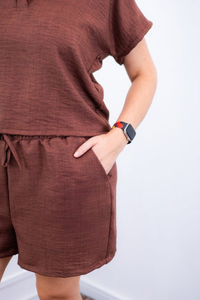 Conjunto Salvador - Bermuda e Blusa em Linho Light