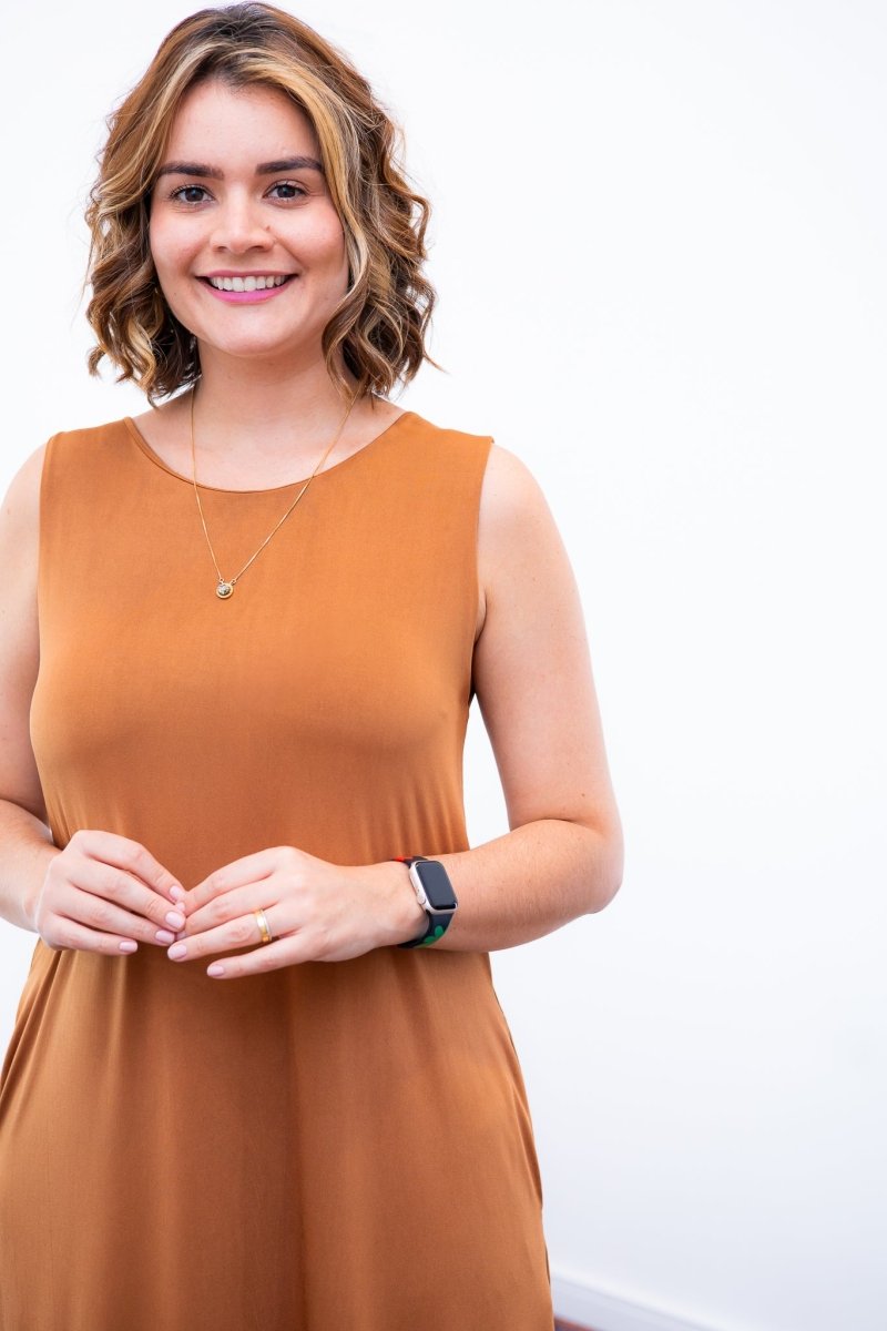 Vestido Daiane - Regata Longuete Mullet em Malha Confort